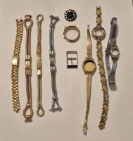 Lot de pièces de montres vintage