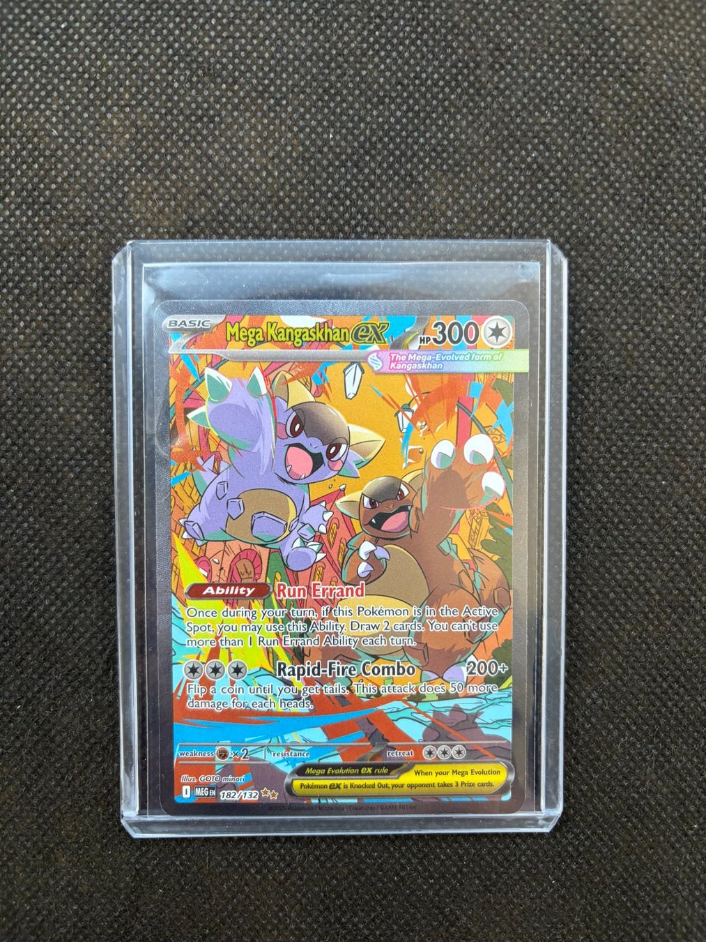 Pokémon Carte collezionabili: Mega Kangaskhan EX 182/132 | Mega Evolution Set | EN – Usato da Küsnacht ZH venduto da Martyn2932