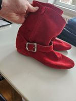 Tanzstiefel rot, Gr.38