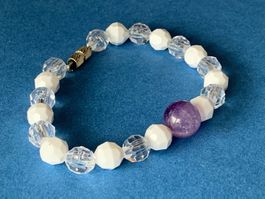 Armketteli mit amethyst 19cm