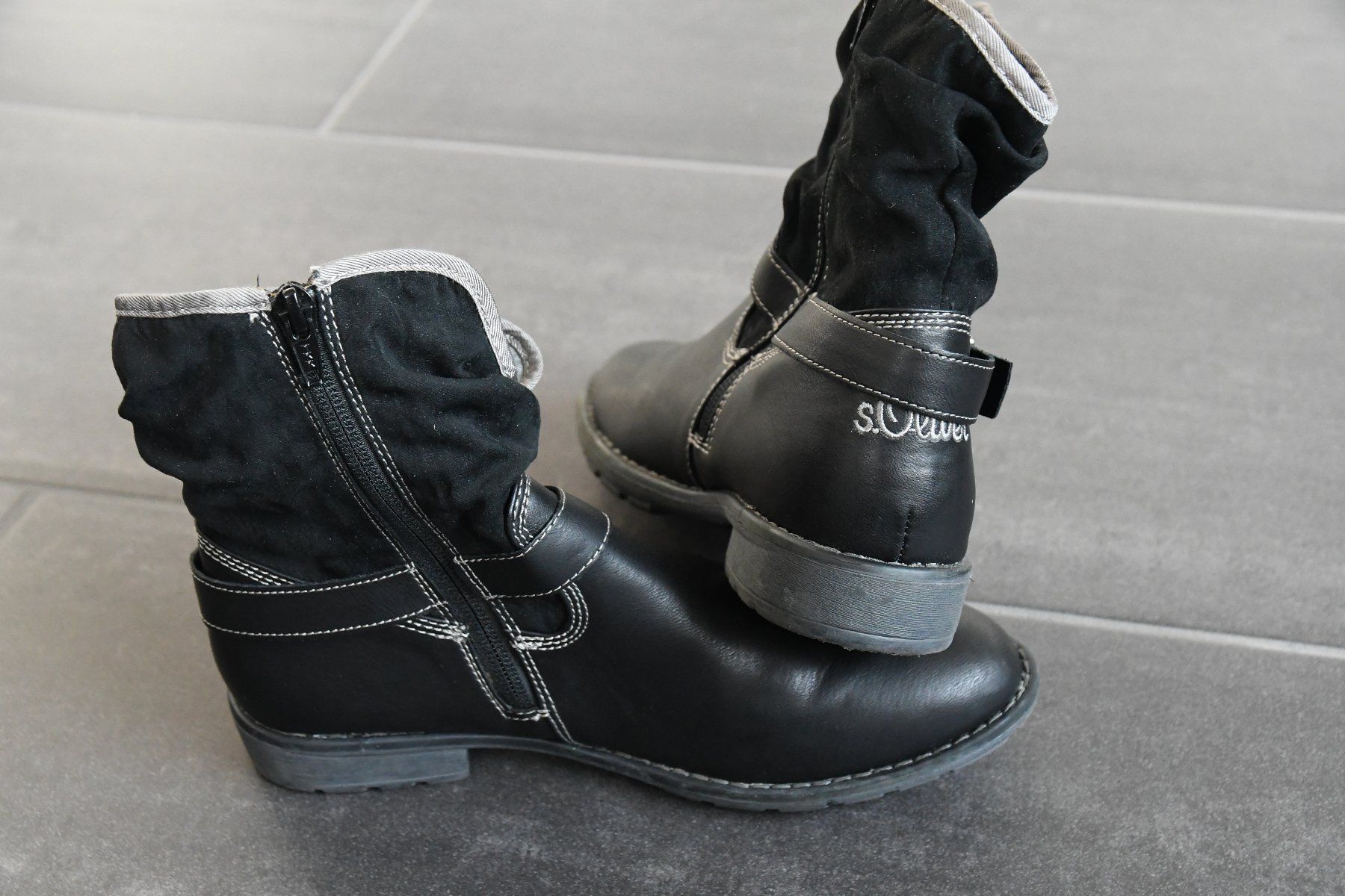 S.Oliver Damenschuhe: Stiefelette, s. Oliver, Gr 38, NEU – Neu (gemäss Beschreibung) aus Sins von dsto 1