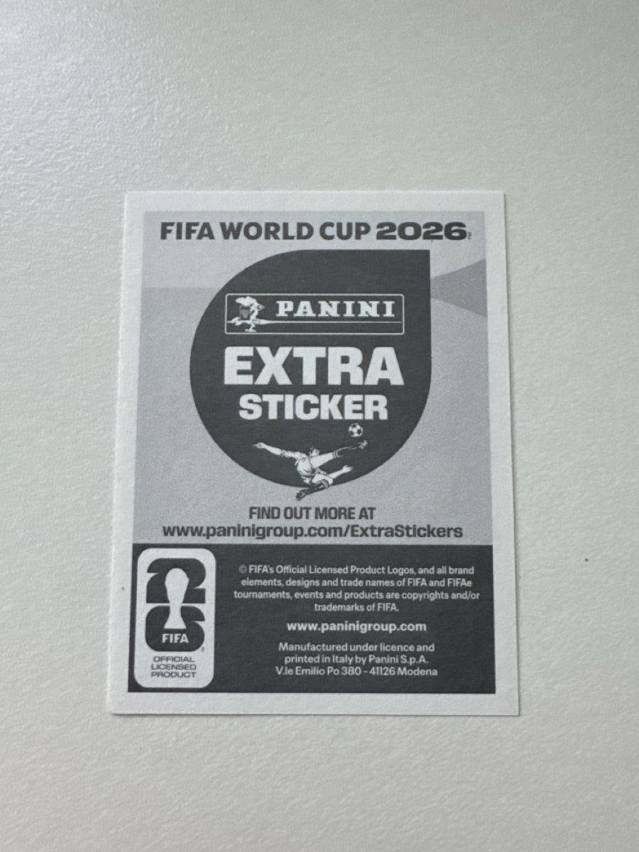 Panini Sammelbilder & Trading cards: Gold Extra Sticker Bellingham Panini 2026 – Neu (gemäss Beschreibung) aus Sarmenstorf von Madlen_84 2