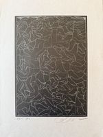 Original-Linolschnitt von Pierre Baltensperger 1988