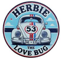 HERBIE VW Käfer - Blechschild  (neu/OVP)