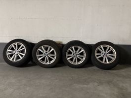 BMW Alufelgen mit Winterpneus – 4 Stück