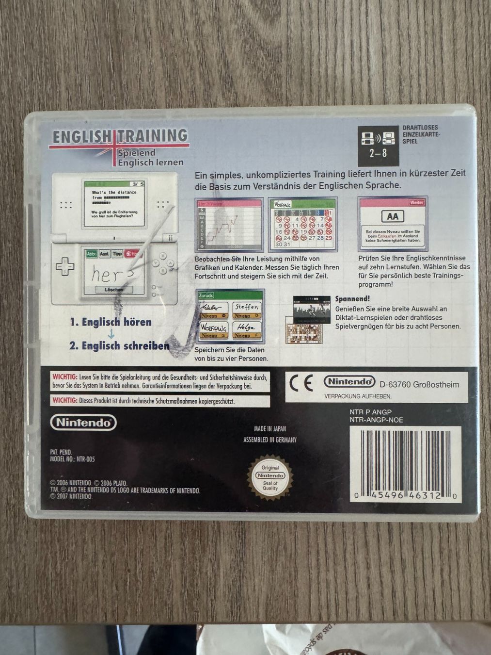 Spiele: Englisch Training: Spielend Englisch lernen Nintendo DS – Gebraucht aus Nottwil von dan_8wvp 1