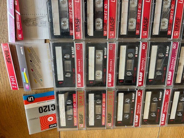 Musicassette: Kassetten BASF, 47 MC K7, teils seltene – Usato da Steinach venduto da Jaguare1961 2