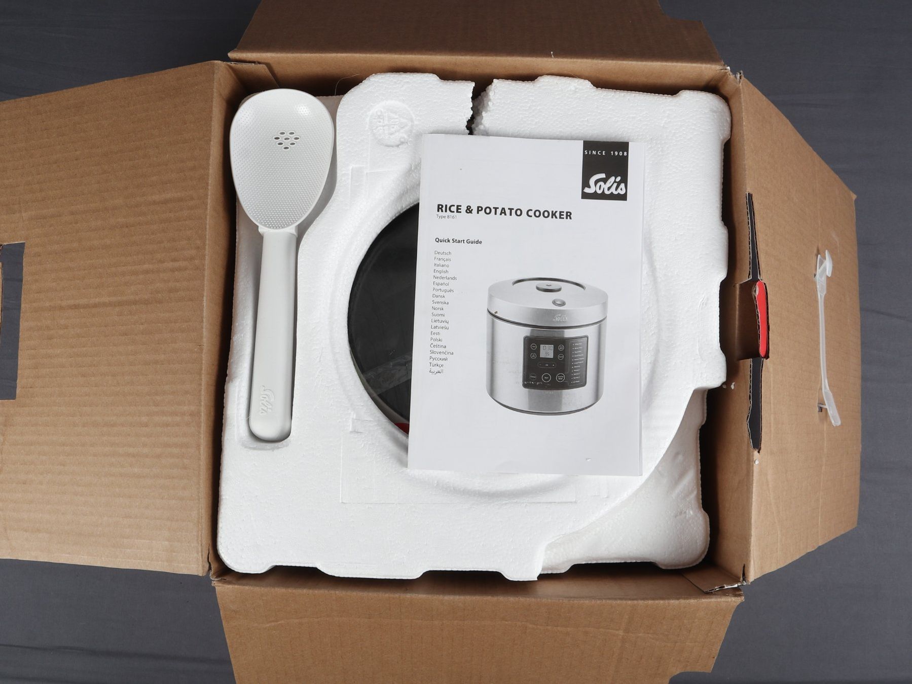 Solis Elettrodomestici da cucina: SOLIS Rice & Potato Cooker – Nuovo (secondo la descrizione) da Steinen venduto da Restwert_Steinen 8