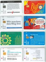 8 Telefonkarten Deutschland S-Serie 1995