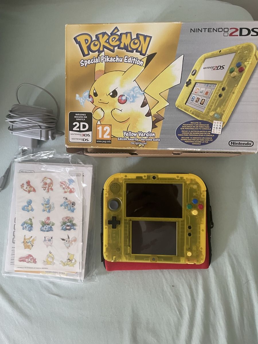 Nintendo Consoles: Nintendo 2DS Special Pikachu Edition Pokémon giallo – D'occasion à Balerna par Pokemon_Simo 1