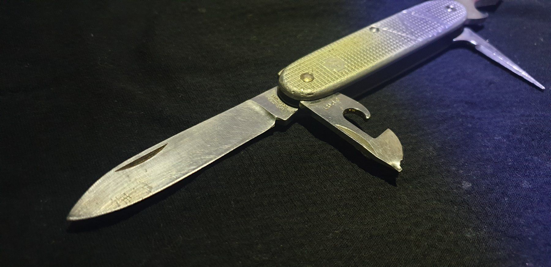 Wenger Coltelli tascabile: Wenger 65  Militar Delemont Alox Sackmesser – Usato da Val D Illiez venduto da SnowRoof 2
