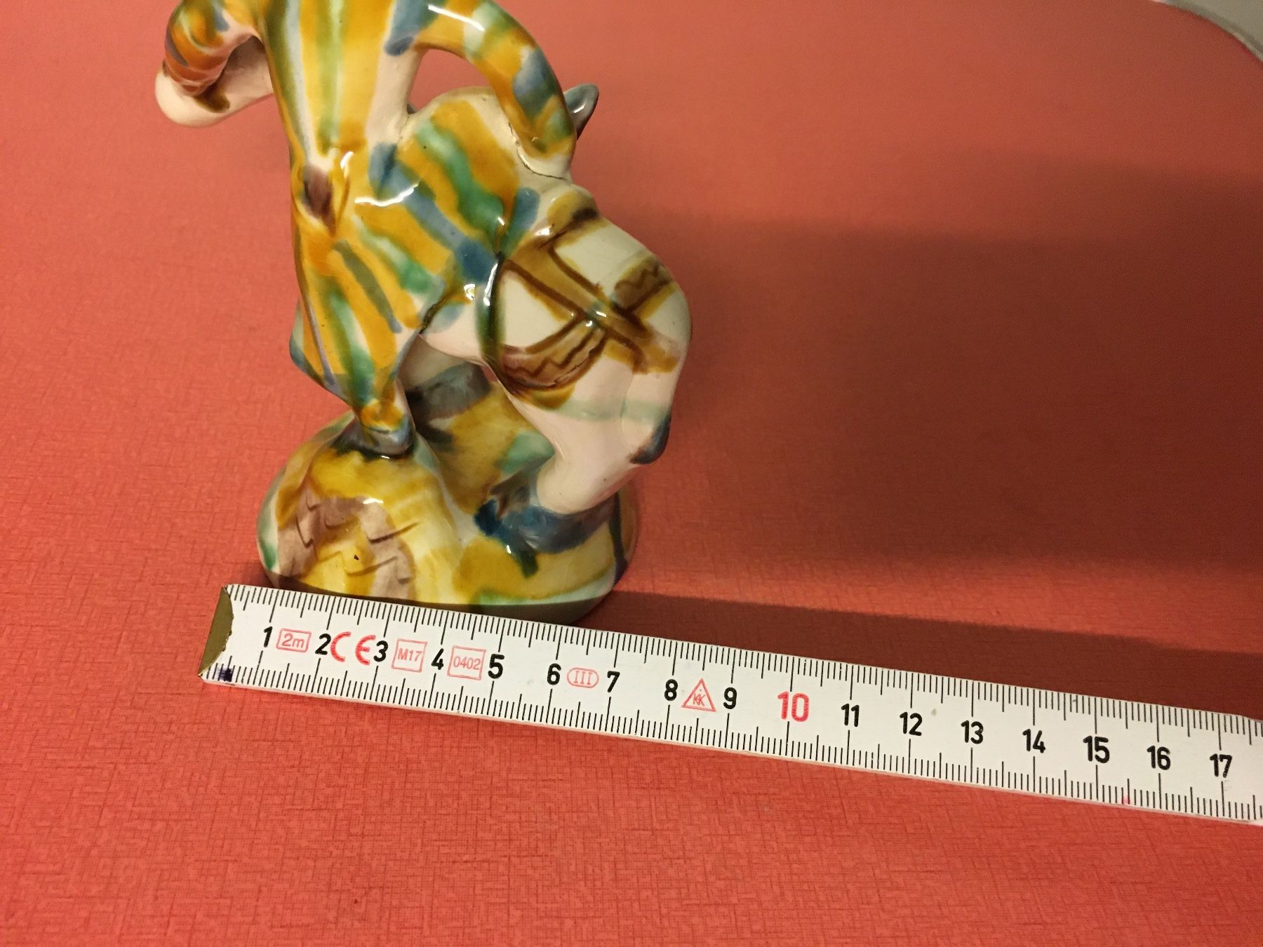 Statuette: Wunderschöne Keramik Figur Hand Bemalt. – Usato da Lanzenhäusern venduto da vic63 9