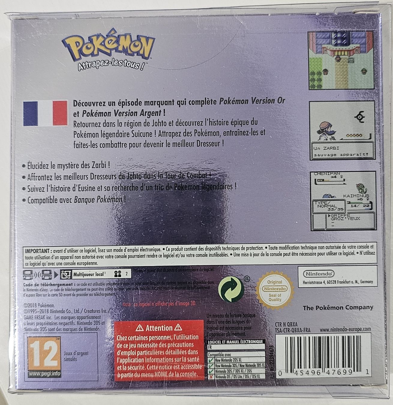 Pokémon Giochi: pokemon version cristal code téléchargement 3ds neuf scellé  – Nuovo e nell'imballaggio originale da Pully venduto da RandomZero 1