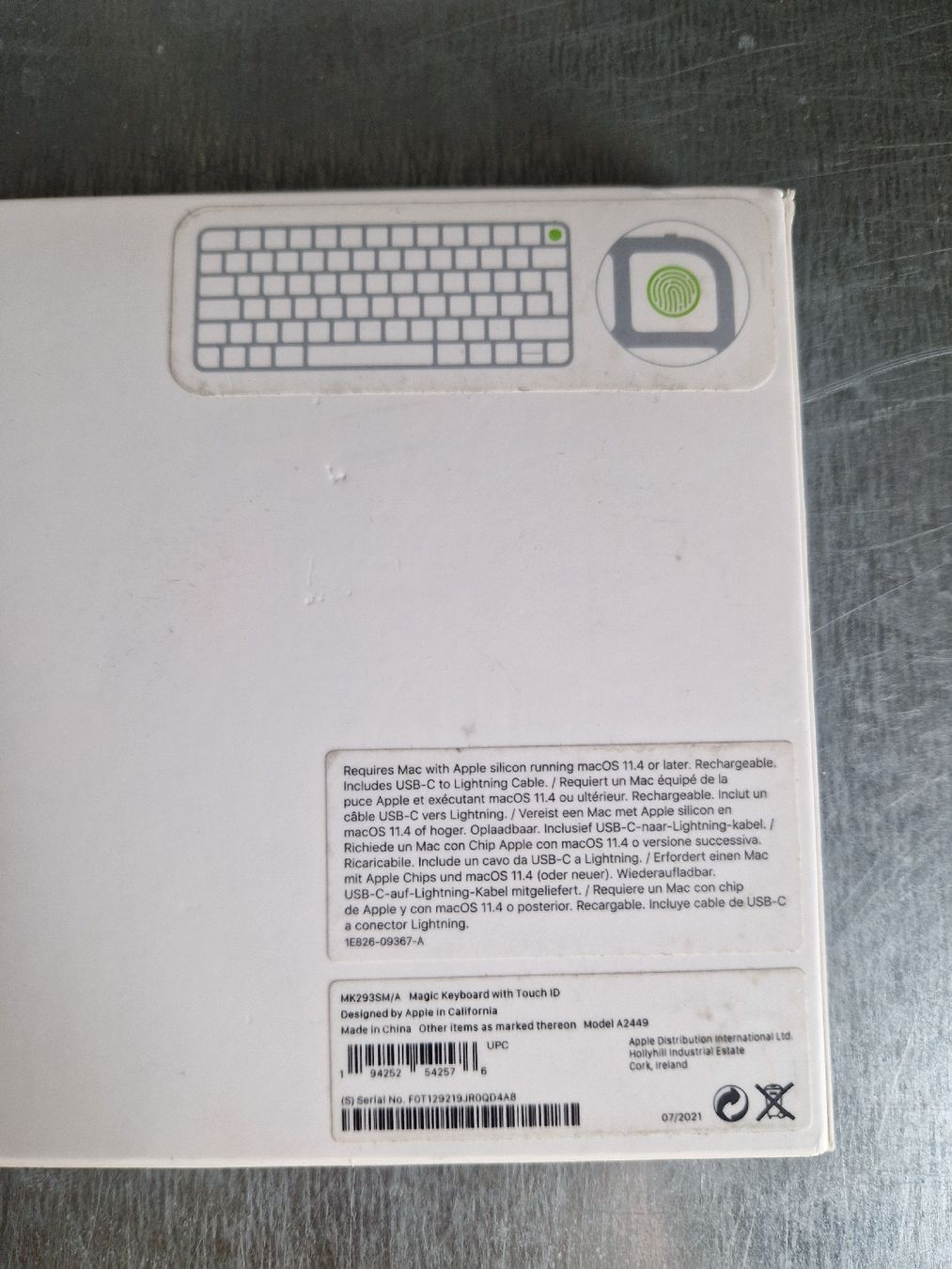 Apple Tastiere: Apple Magic Keyboard mit Touch ID und Magic Trackpad – Usato da Hittnau venduto da Maeffiu 4