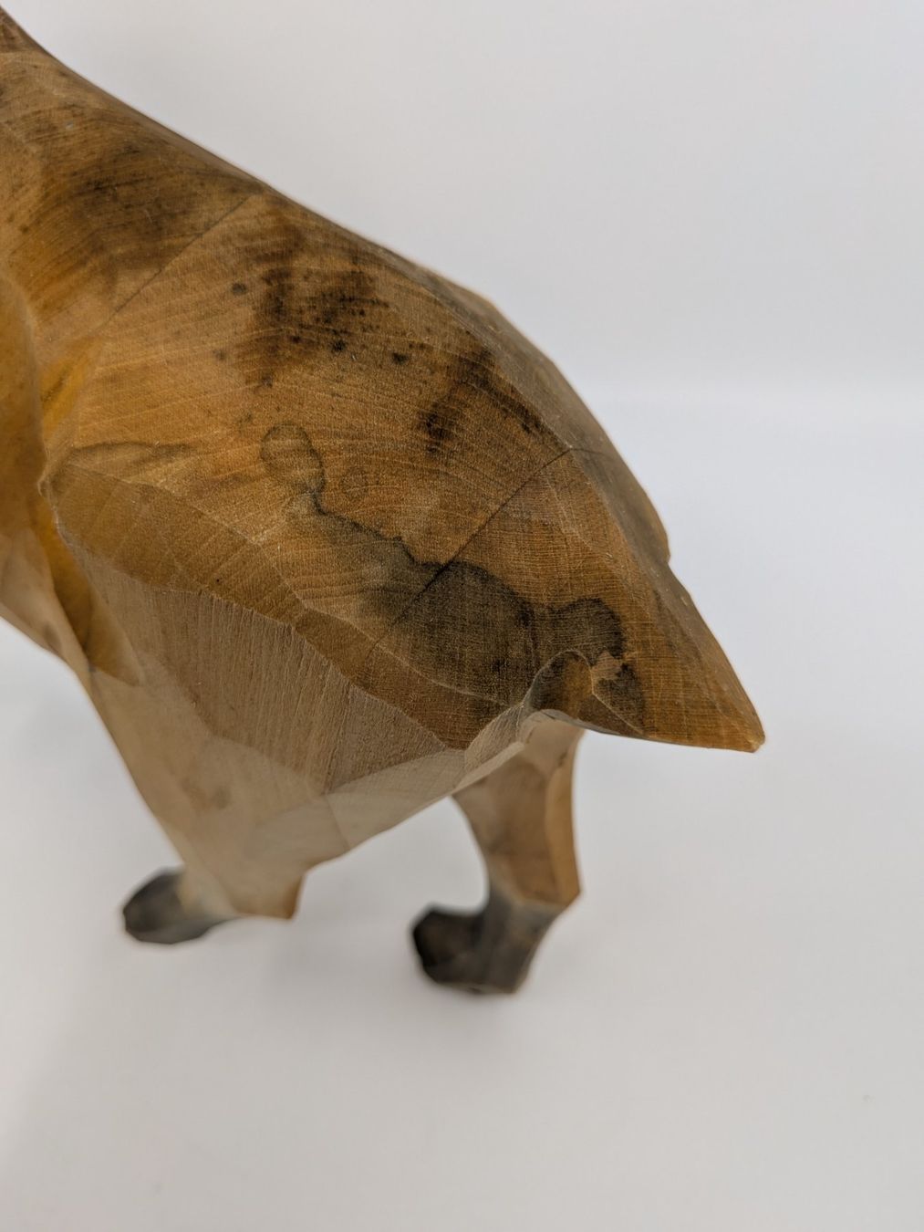 Skulpturen & Statuen: Holzfigur Steinbock oder Ziege – Gebraucht aus Emmen von magelan 5