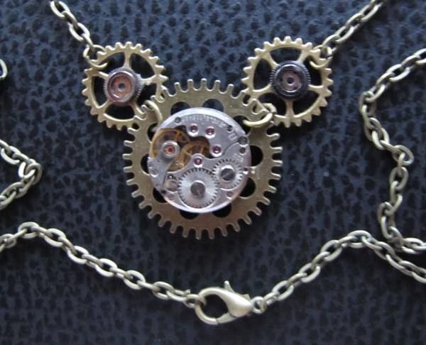 Altri gioielli: Unikat Steampunk Anhänger mit Kette – Nuovo (secondo la descrizione) da Schwanden GL venduto da UHRKNALL