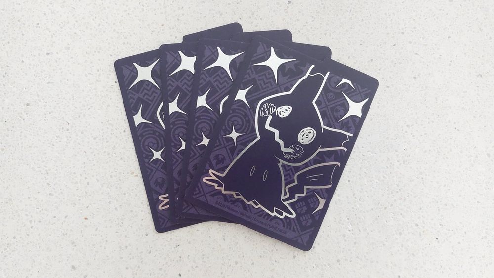 x4 Mimikyu Pokémon Paldean Fates Etb dividers (Neu (gemäss Beschreibung ...