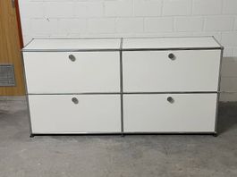 USM Haller Sideboard 2x2 Reinweiss