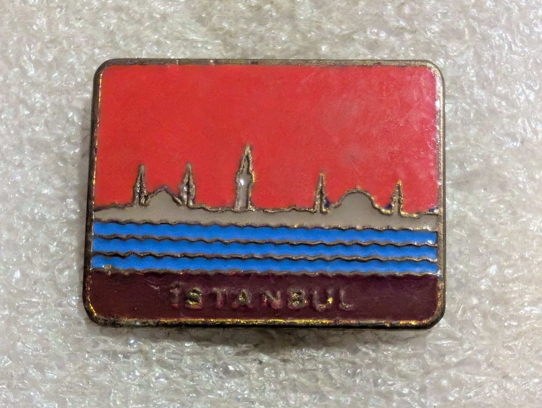 Placchette & Badge: Ansteckpin 227: Istanbul – Usato da Oppligen venduto da Pin-Fall-Shop