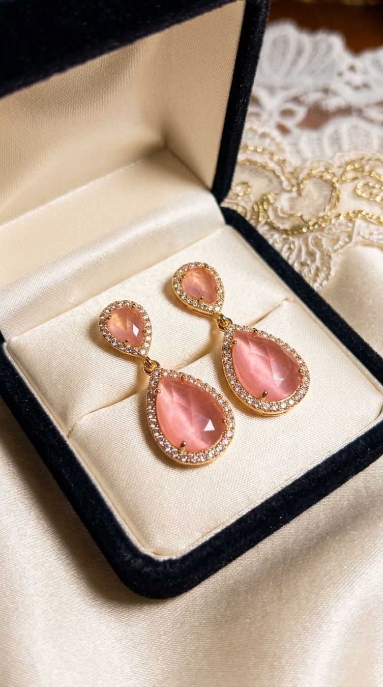 Orecchini pendenti & Orecchini a lobo: Boucles d’oreilles Juliette – Nuovo e nell'imballaggio originale da St-Maurice venduto da Sandrinette123 2