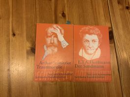 2 Suhrkamp Bücher Traumnovelle & Der Sandmann 