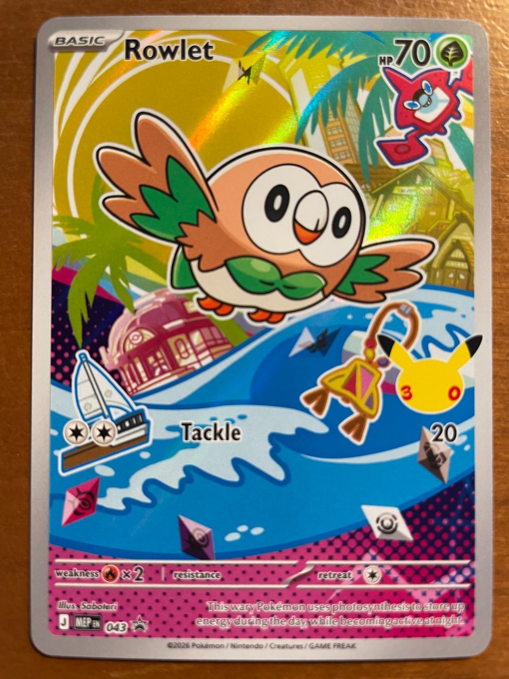 Pokémon Carte collezionabili: Pokemon Rowlet (Versand gratis) – Nuovo (secondo la descrizione) da Chur venduto da Angerson