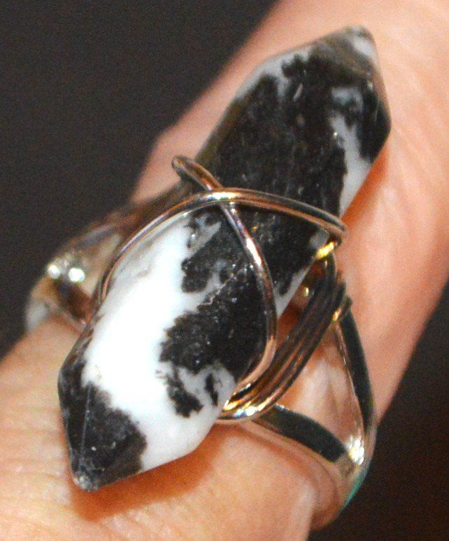 Ringe: Ring D-895 – Zebra Jaspis 17mm Innendurchmesser – Neu und originalverpackt aus Goldiwil (Thun) von han_v5b7