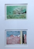 Victor Surbek 2 kleine Lithos nummeriert und signiert