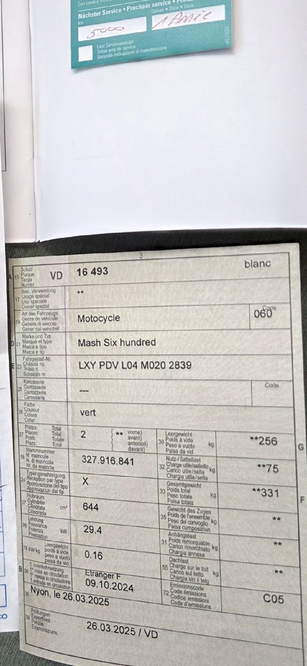 Mash Strada: mash six hundred 650 – Usato da Longirod venduto da coxx 5