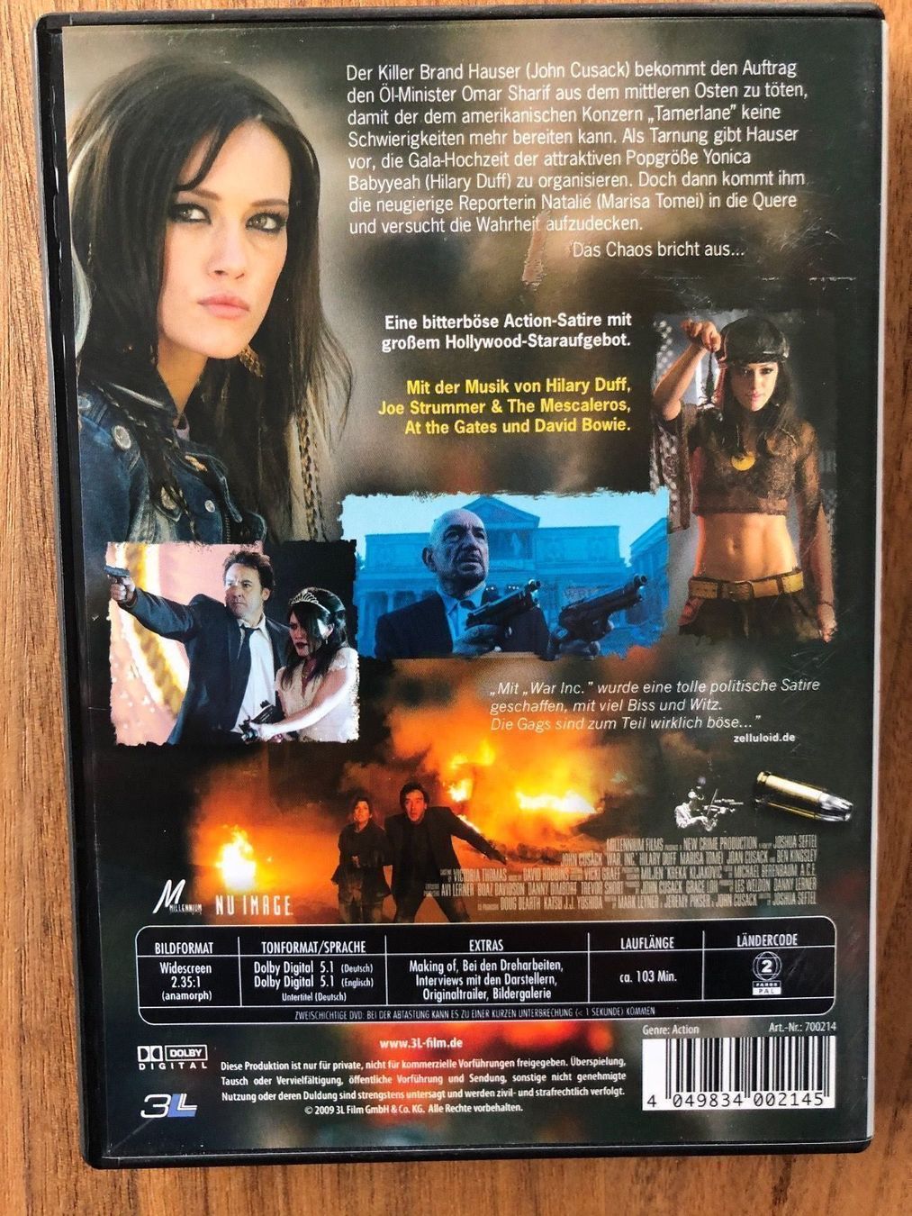Tutti i DVDs: DVD War Inc. – Usato da Belp venduto da brb66 1