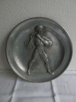 Hans Frei -Zinnteller Basler Pfyffer, selten