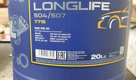 Longlife  Motorenöl