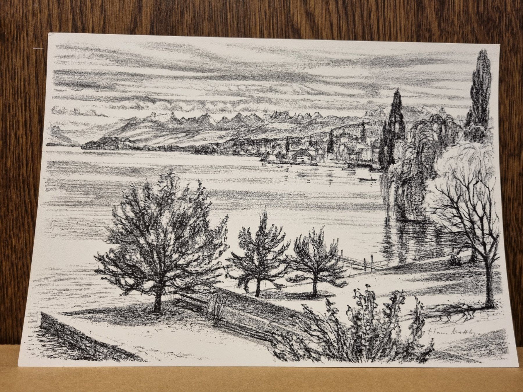 Grafica & Litografie: Has Matthys Handsigniert  Lithographie – Usato da Schaffhausen venduto da Leveron13 1