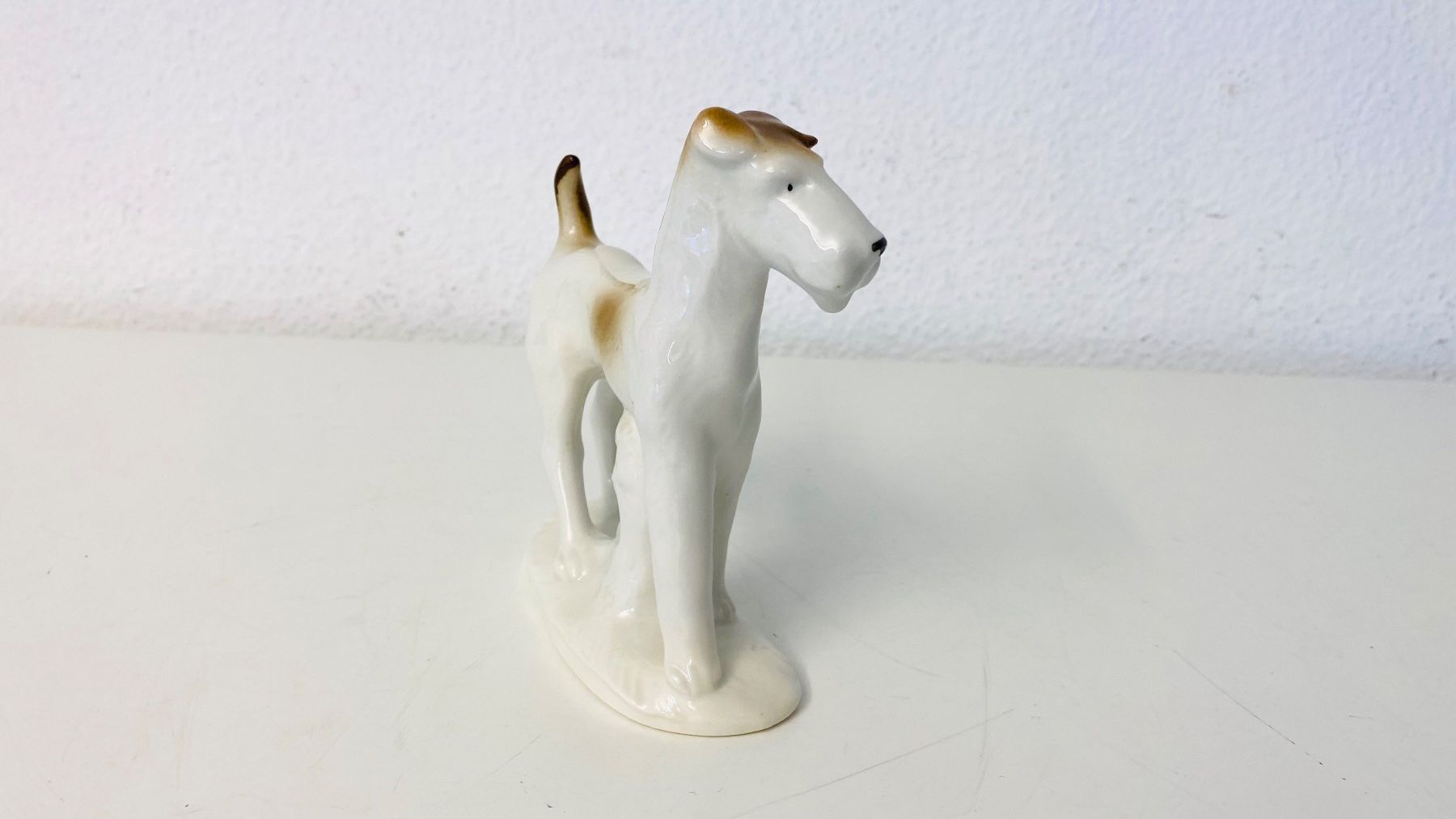 Statuette: Porzellanfigur Terrier GRÄFENTHAL DDR – Usato da Zürich venduto da Arche_Brockenhaus 2