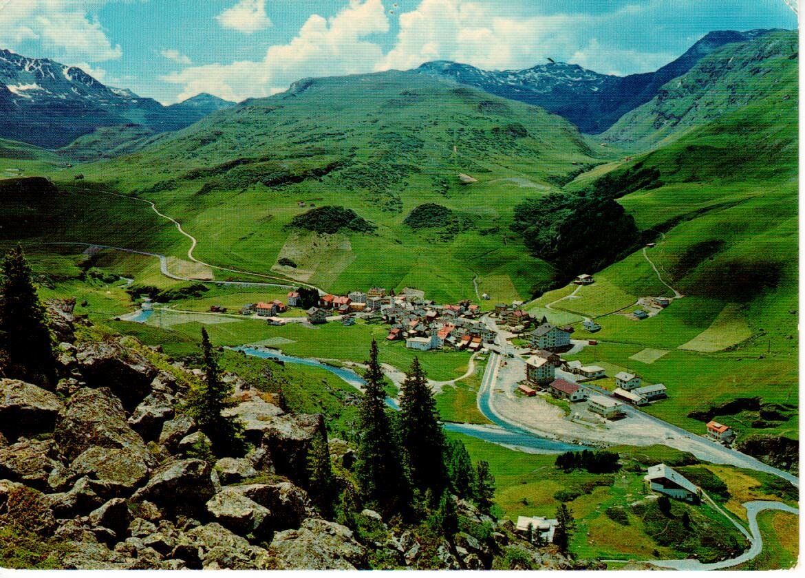 Ansichtskarten: Bivio am Julierpass – Gebraucht aus Wolhusen von Curver9