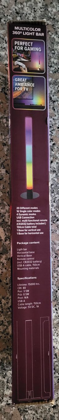Lampen: RGB Multicolor 360 Light Bar, 200 Lumen, neu – Neu und originalverpackt aus Riniken von Melanie910 3