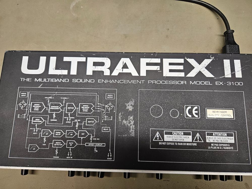 Behringer ULTRAFEX II - Sound Processor (Gebraucht) in Genestrerio für ...