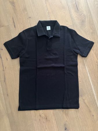 Polohemd Zara schwarz Grösse
