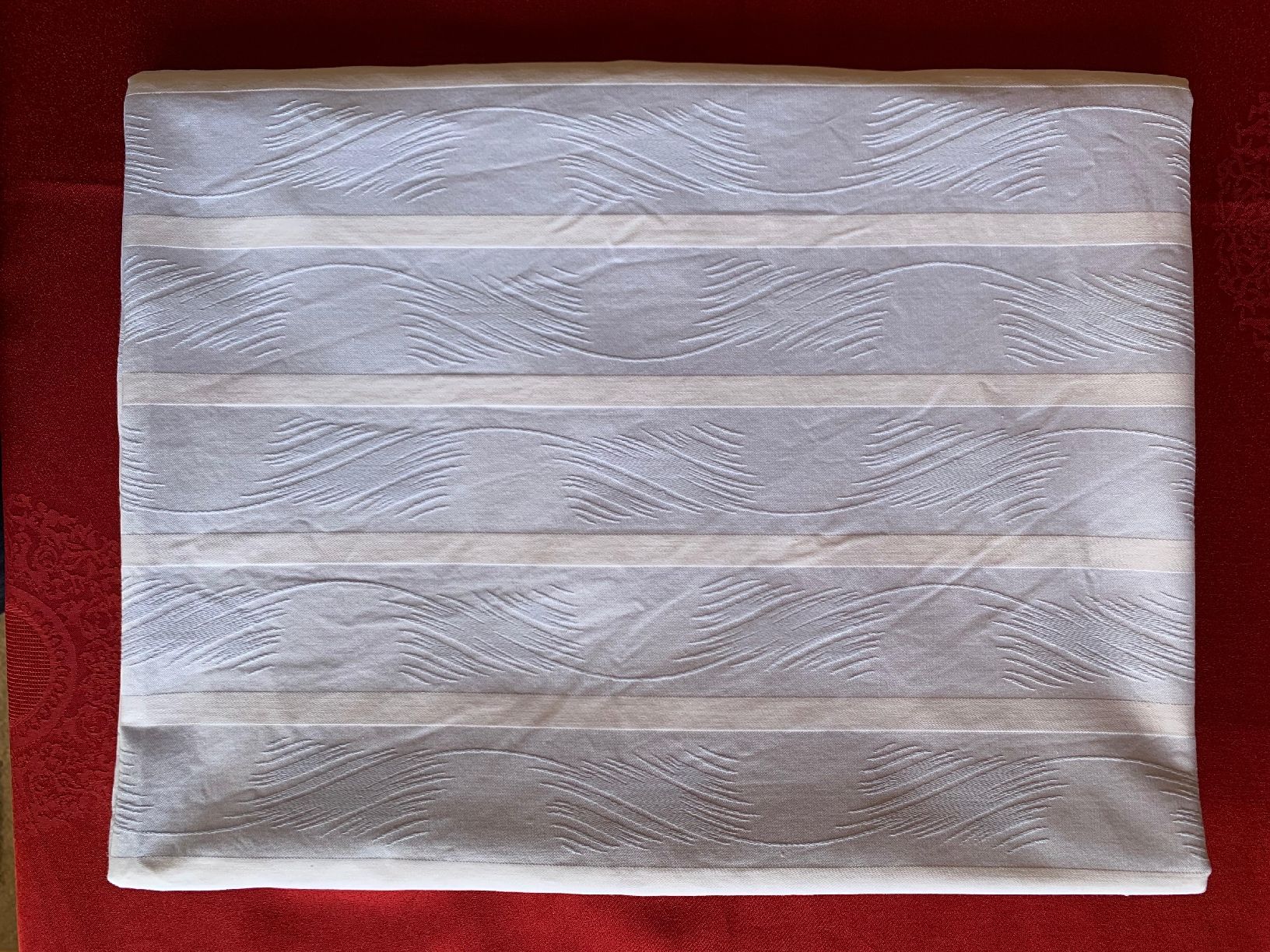 Biancheria da letto: Linge de lit en coton rayé bleu-blanc. – Nuovo (secondo la descrizione) da Dompierre FR venduto da fat_xth5 6