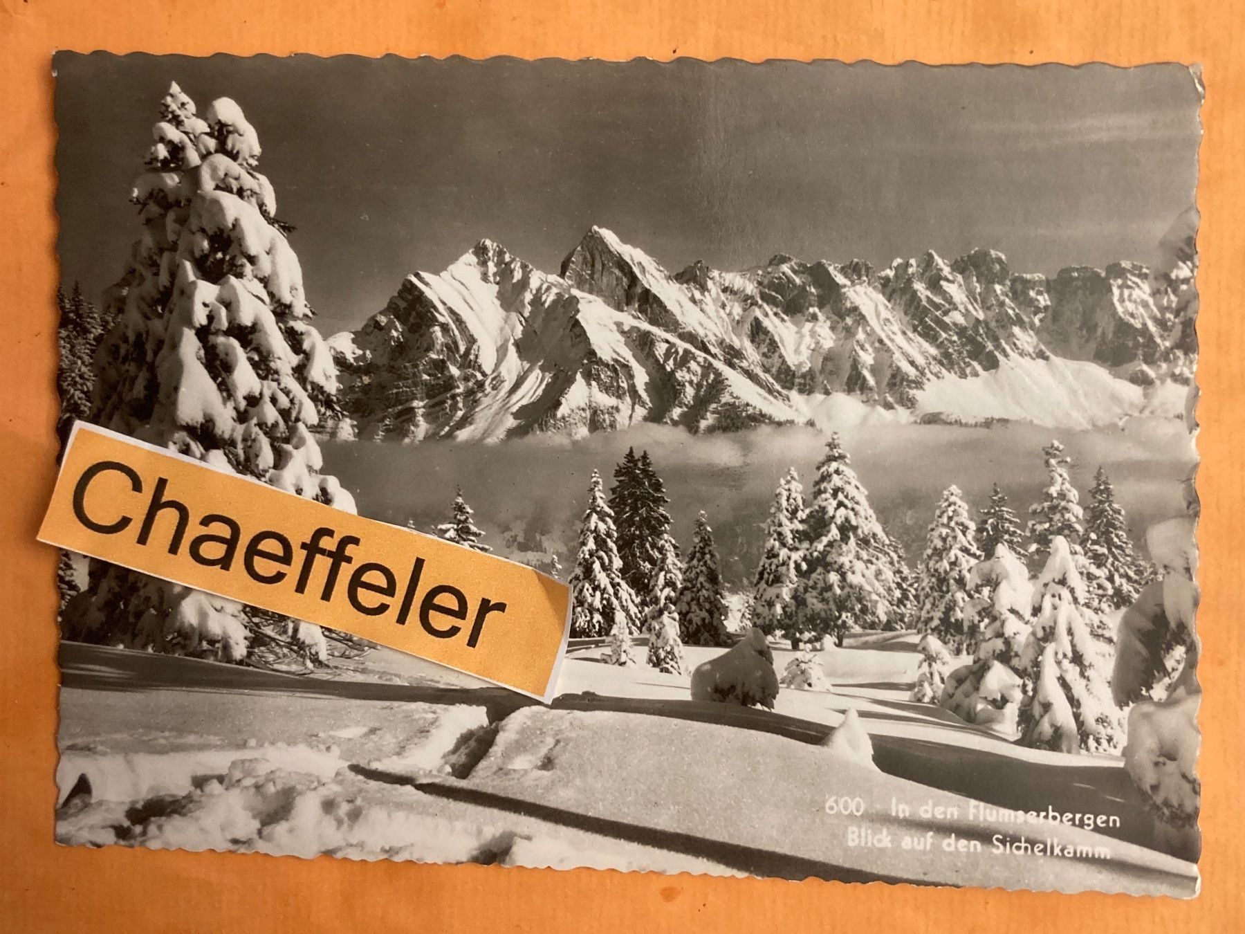 Ansichtskarten: In den Flumserbergen – Gebraucht aus Zürich von Chaeffeler