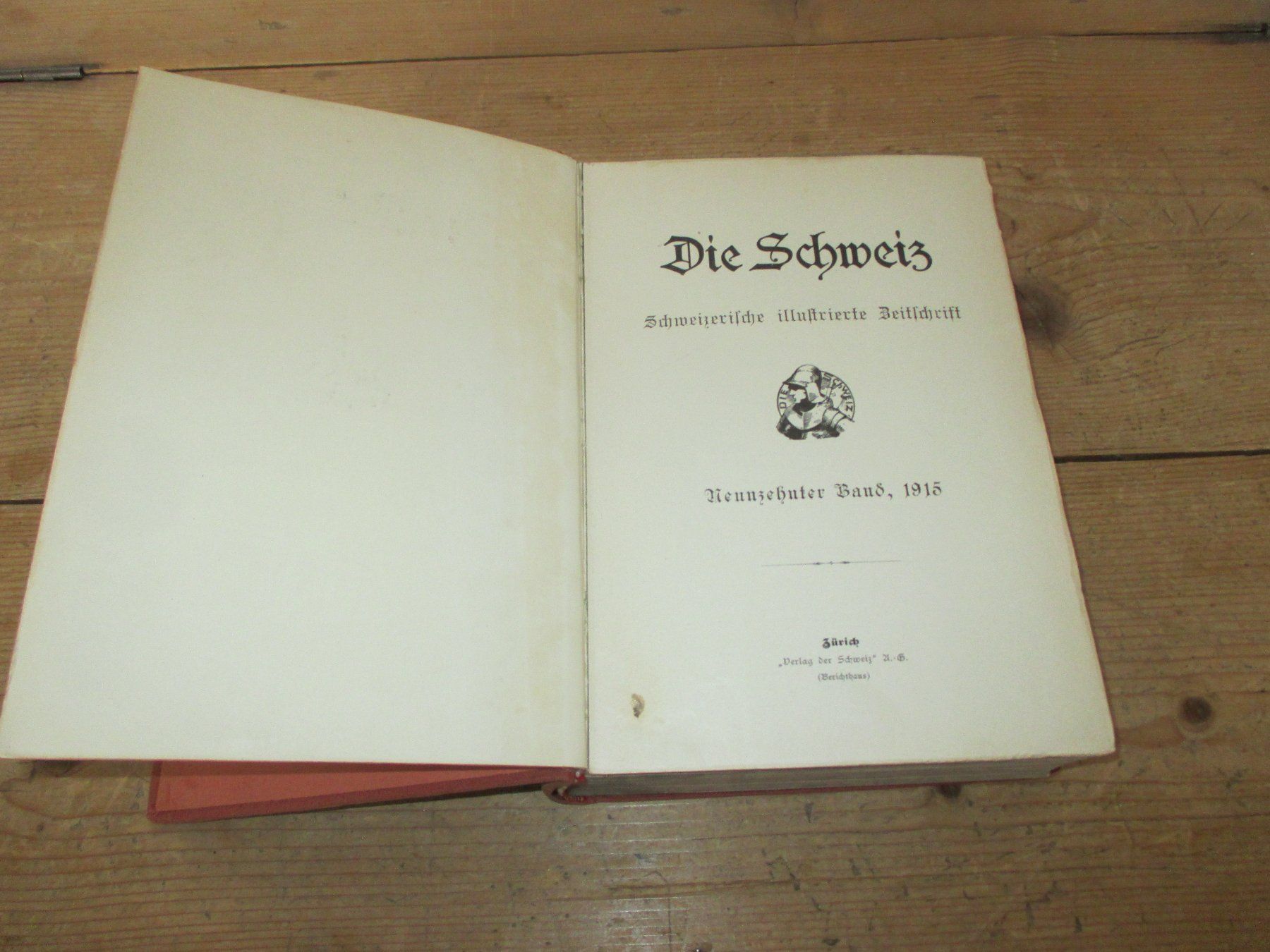 Livres: Die Schweiz 1915 – Défectueux à Flims - Dorf par Stagediver