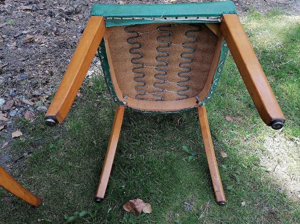 Sedie: Chaises des années 60. Vintage. – Usato da St. Maurice venduto da Benoit12 3