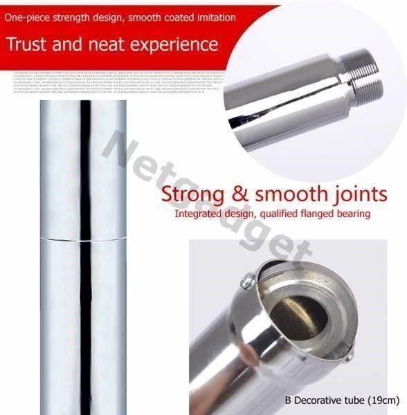 Hometrainer: Komplett-Kit Pole Dance Stange Edelstahl – Nuovo e nell'imballaggio originale da Yverdon-les-Bains venduto da Netgadget 8