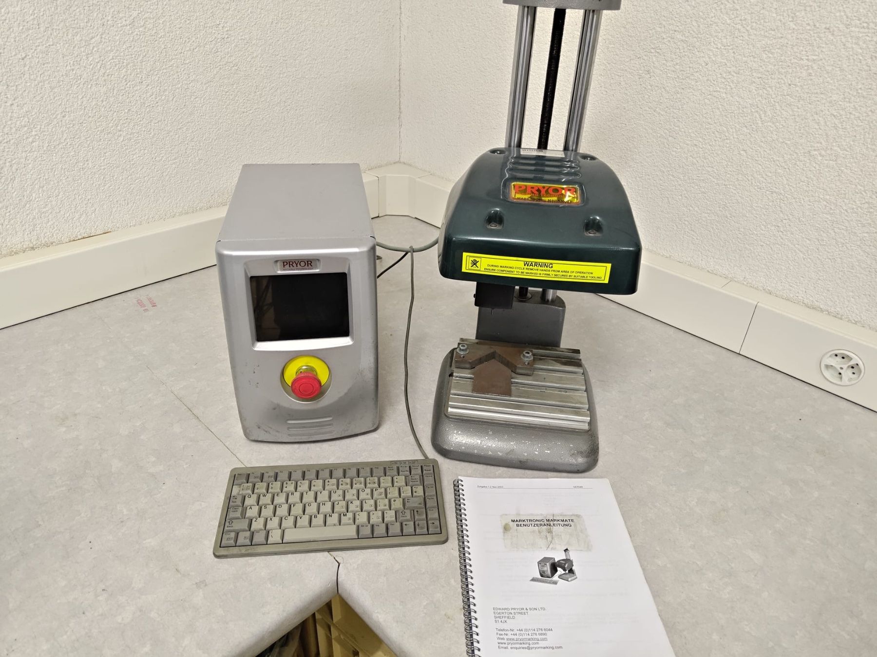 Tutte le macchine: Pryor MarkMate / Marktronic Gravurmaschine – Usato da Altdorf UR venduto da Liveo-shop 5