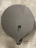 Satellitenschüssel rund braun gebraucht