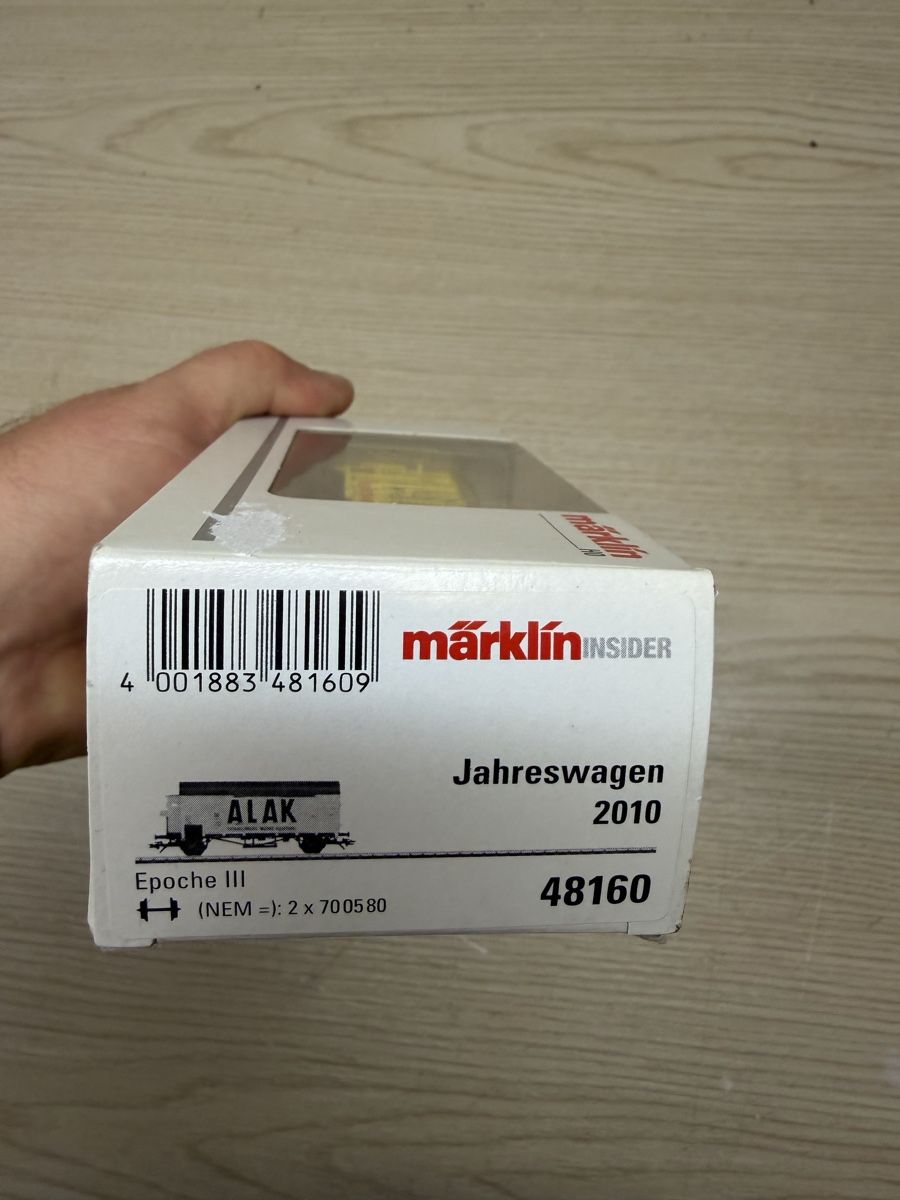 Märklin Modelleisenbahnen: Marklin Güterwagen HO 48160 neu  – Neu und originalverpackt aus Herzogenbuchsee von ioa_zcm6 2