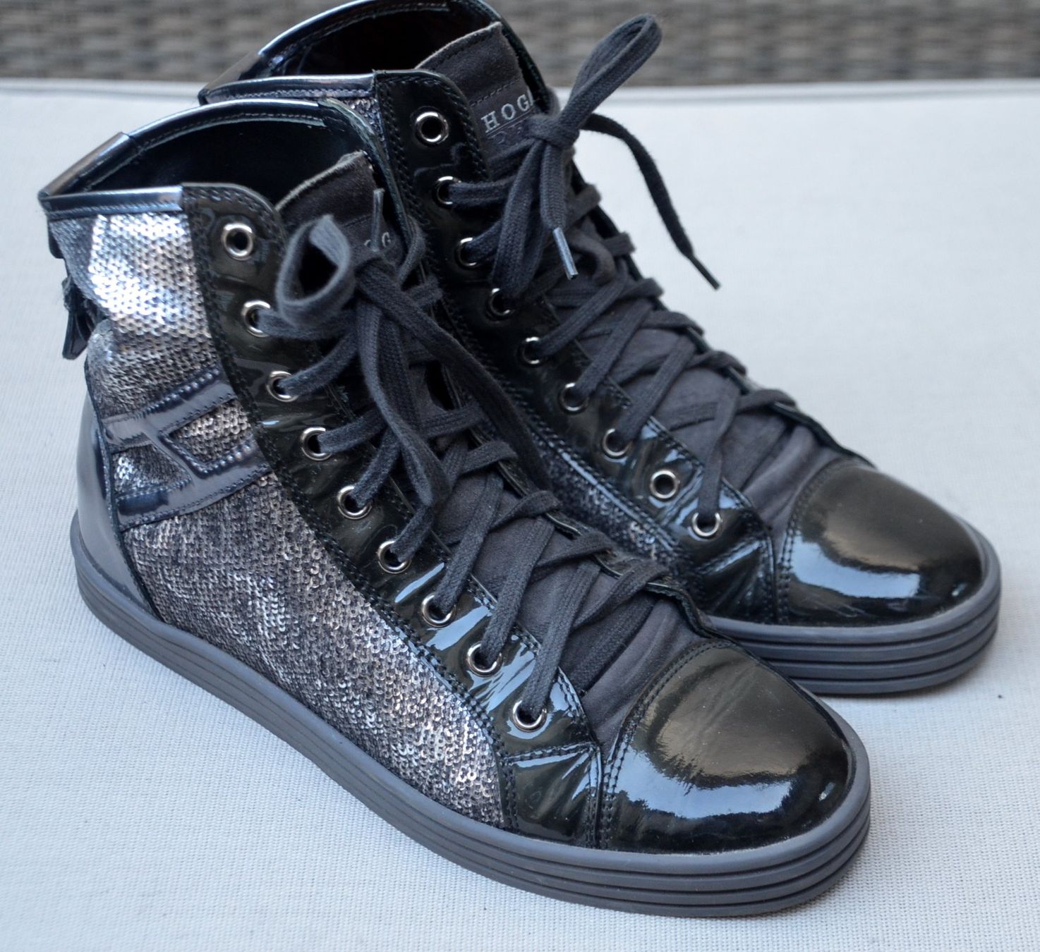 Hogan Damenschuhe: Hogan High-Top  Sneakers .38 – Gebraucht aus Collonges von Allegree 5