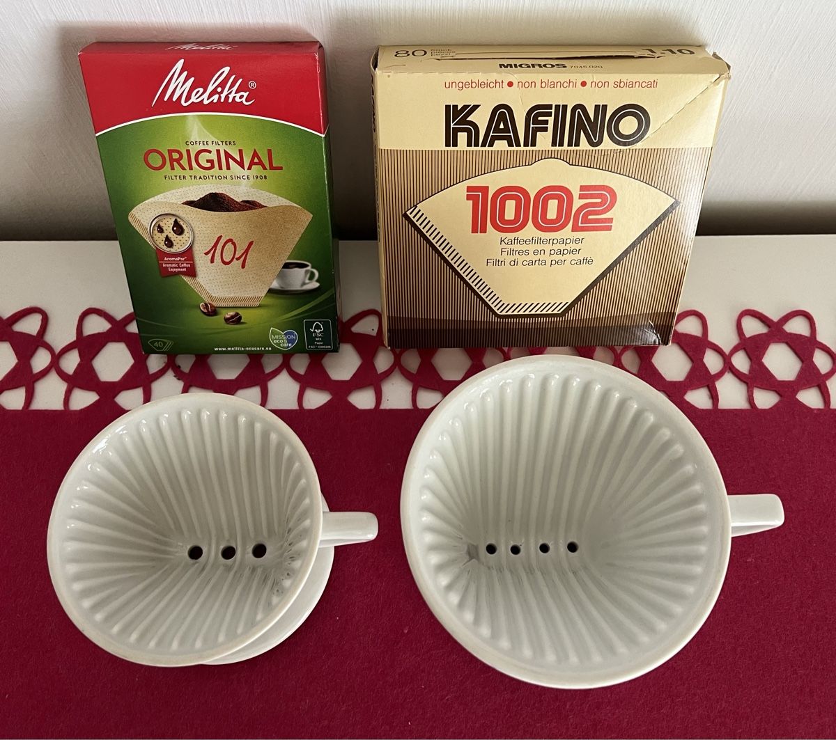 Altro per la casa: Melitta und Kafino Kaffeefilter – Usato da Uznach venduto da bike181959 1