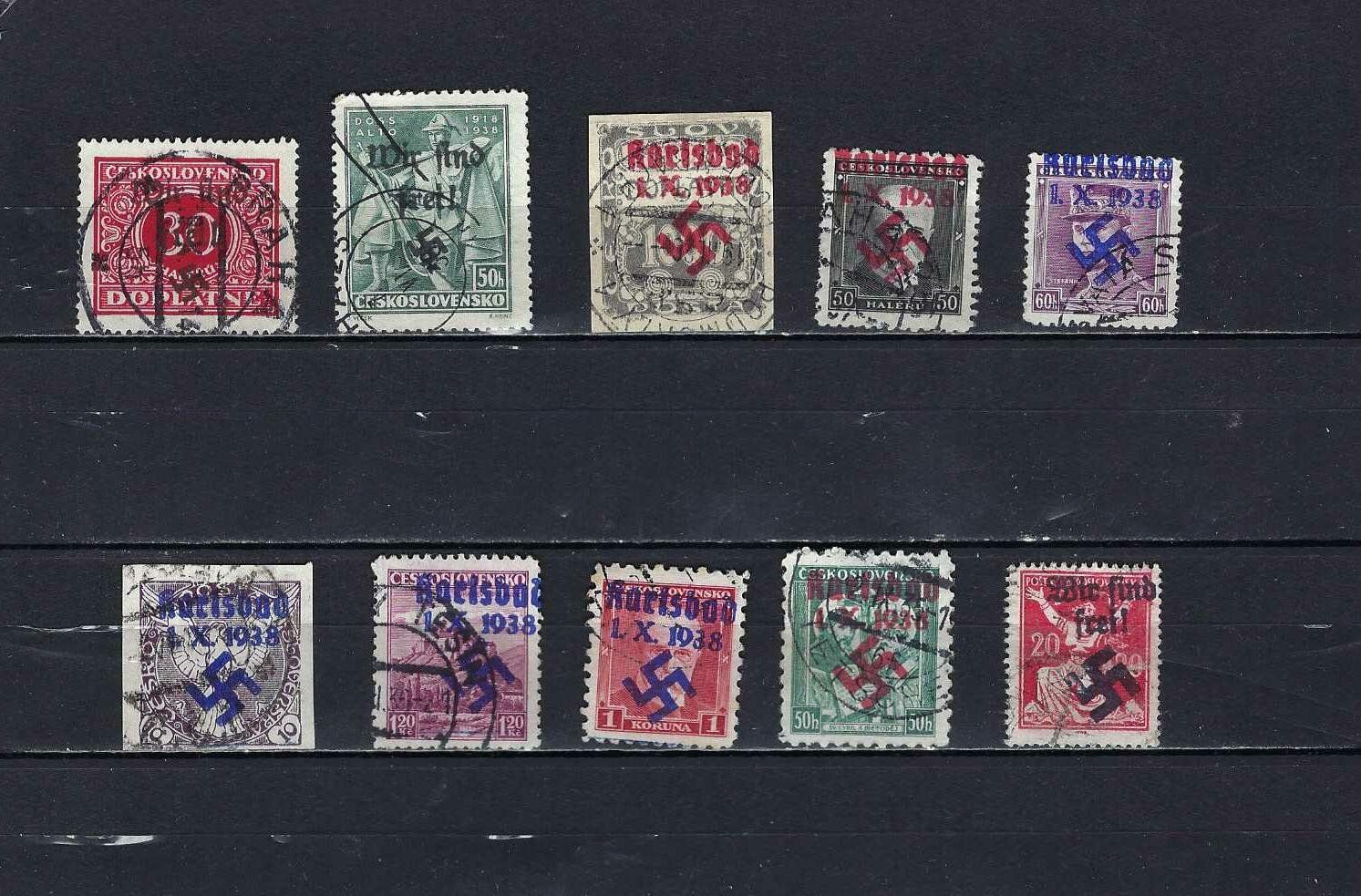 Tutti i francobolli: WKII Sudetenland gest. – Usato da Altstätten SG venduto da Nandodax