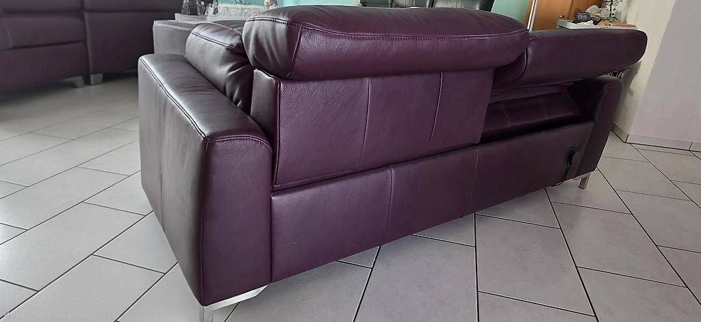 Divani: Noch bis 24. Juli:   2er Echtleder-Sofa – Usato da Egerkingen venduto da Bema9 3